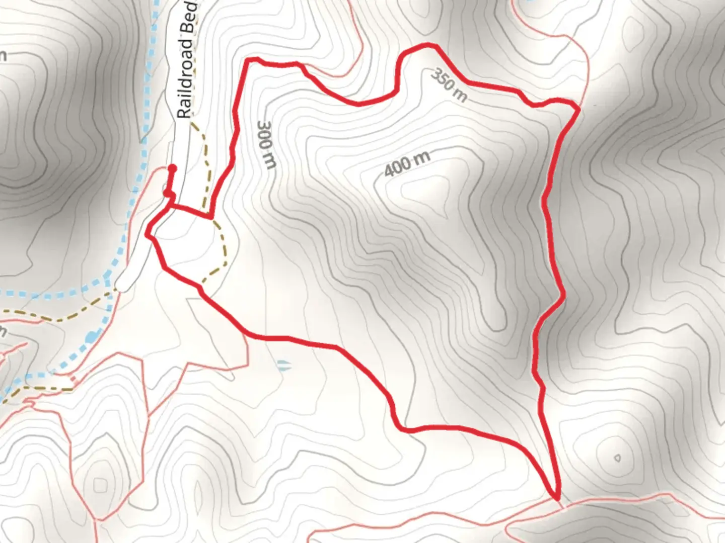 An image depicting the trail Saddle and Carbondale Loop Trail and its surrounding area.