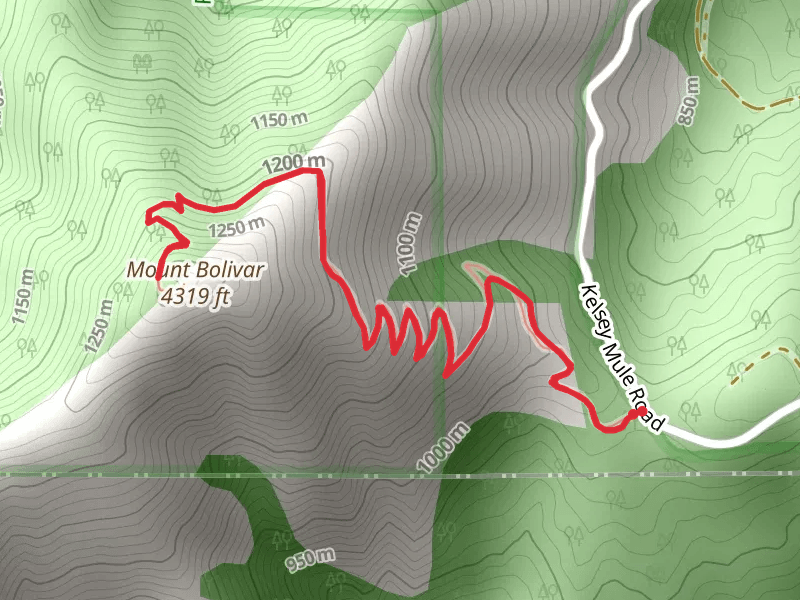 Mount Bolivar Trail