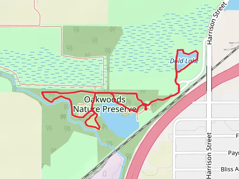 Shank Lake, Mc Kinley trail and Aurand Run Trail Loop