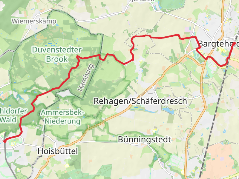 Ohlstedt to Bargteheide Walk