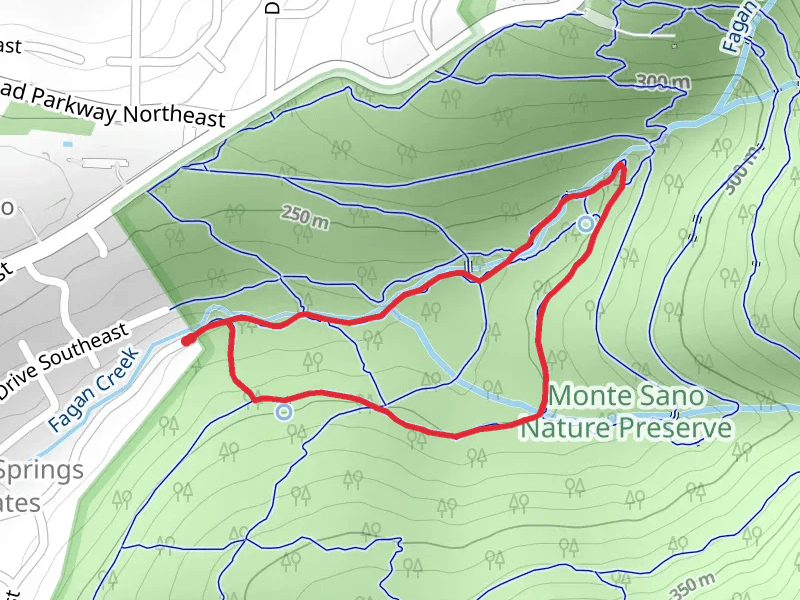 Sink Hole, Alms House and Wild Flower Loop Trail