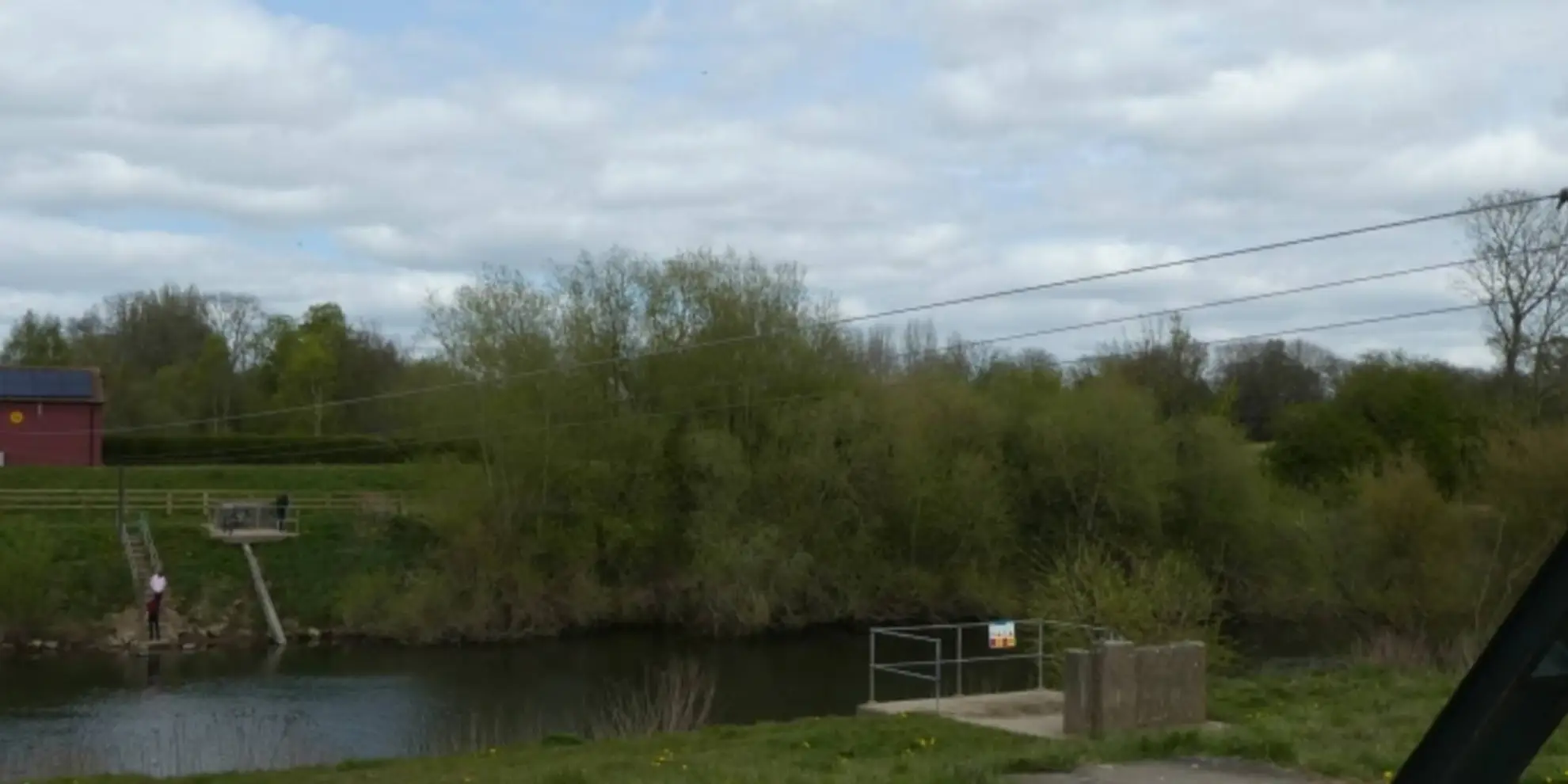 An image depicting the trail River Ouse and Moor Monkton from Nether Poppleton and its surrounding area.