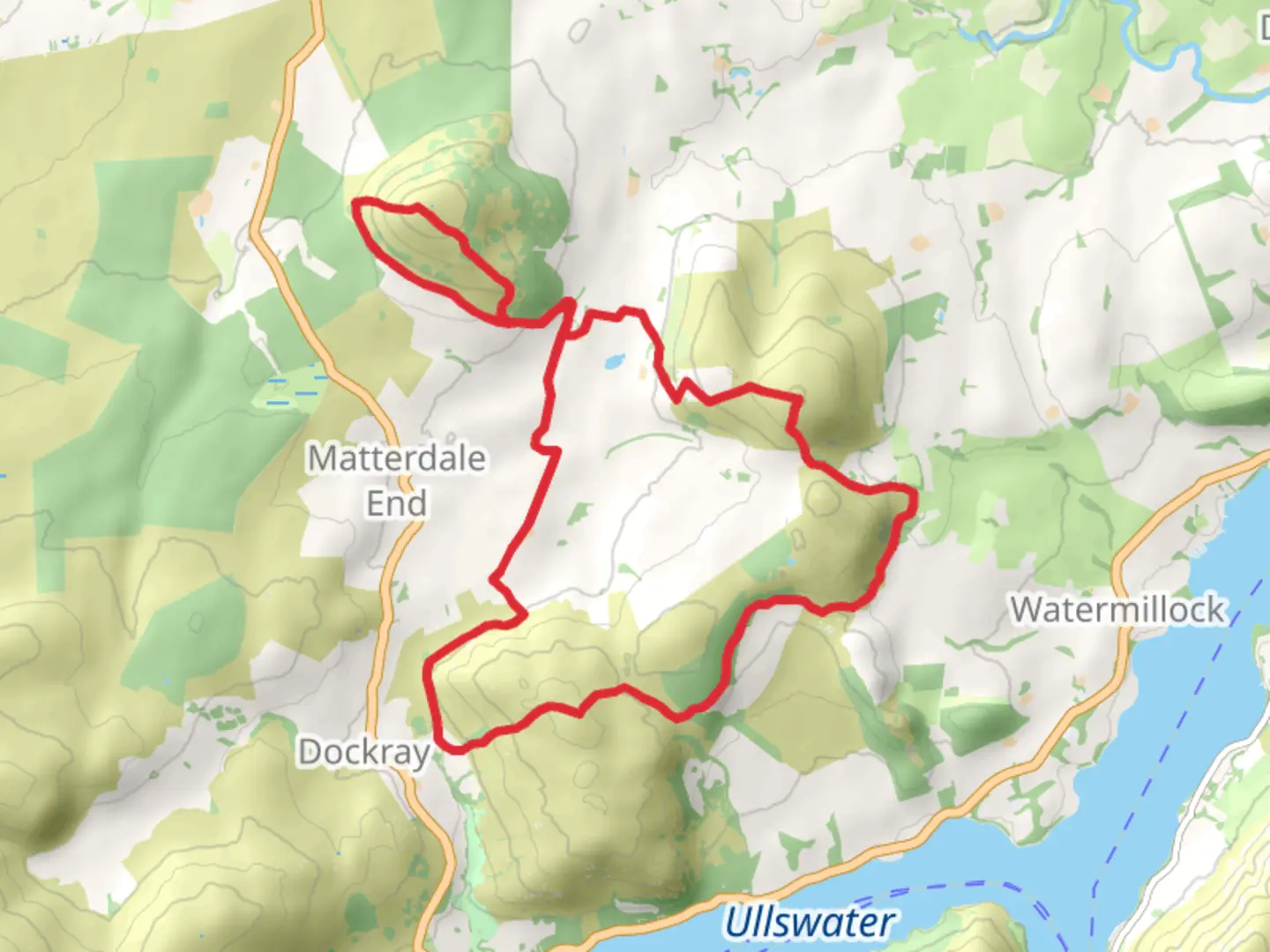 An image depicting the trail The Mells and its surrounding area.