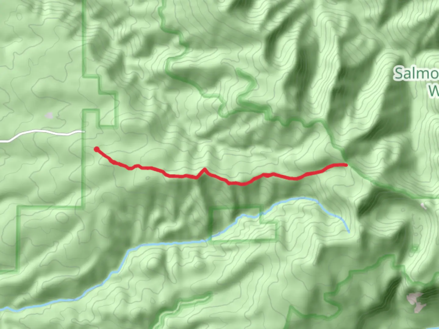 An image depicting the trail Fanton Trail - 505 and its surrounding area.