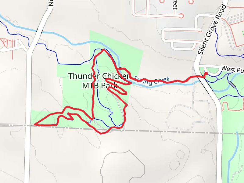 Spring Creek Trail and Oak Ridge Loop