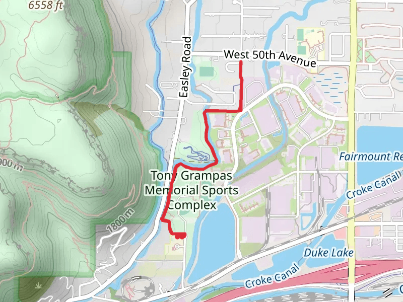 Golden Open Space Trail