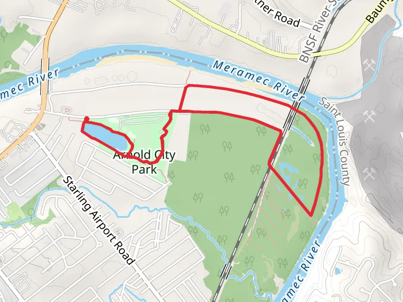 Arnold City Park and Hollywood Beach Road Loop
