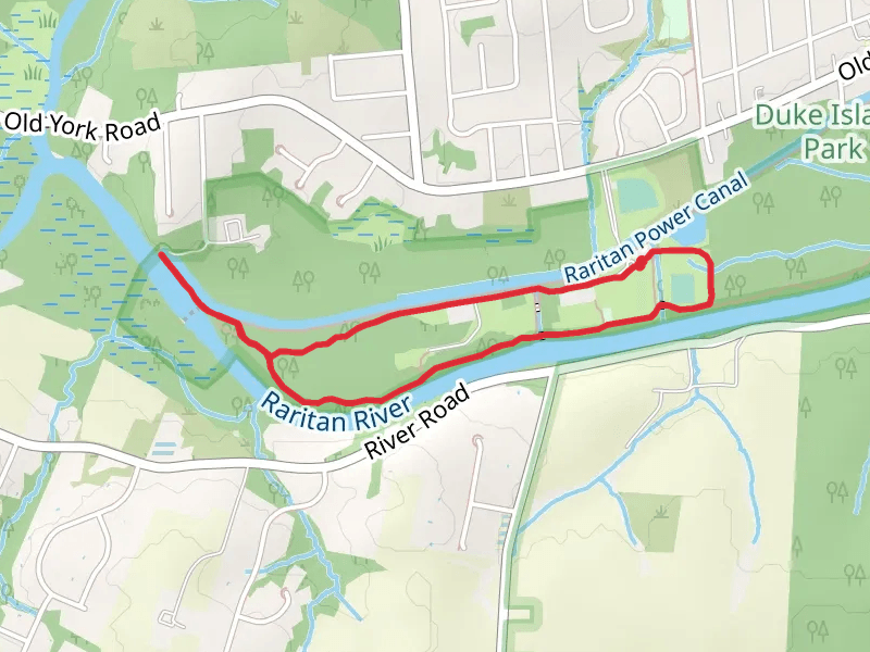 Duke Island and Canal Trail Loop