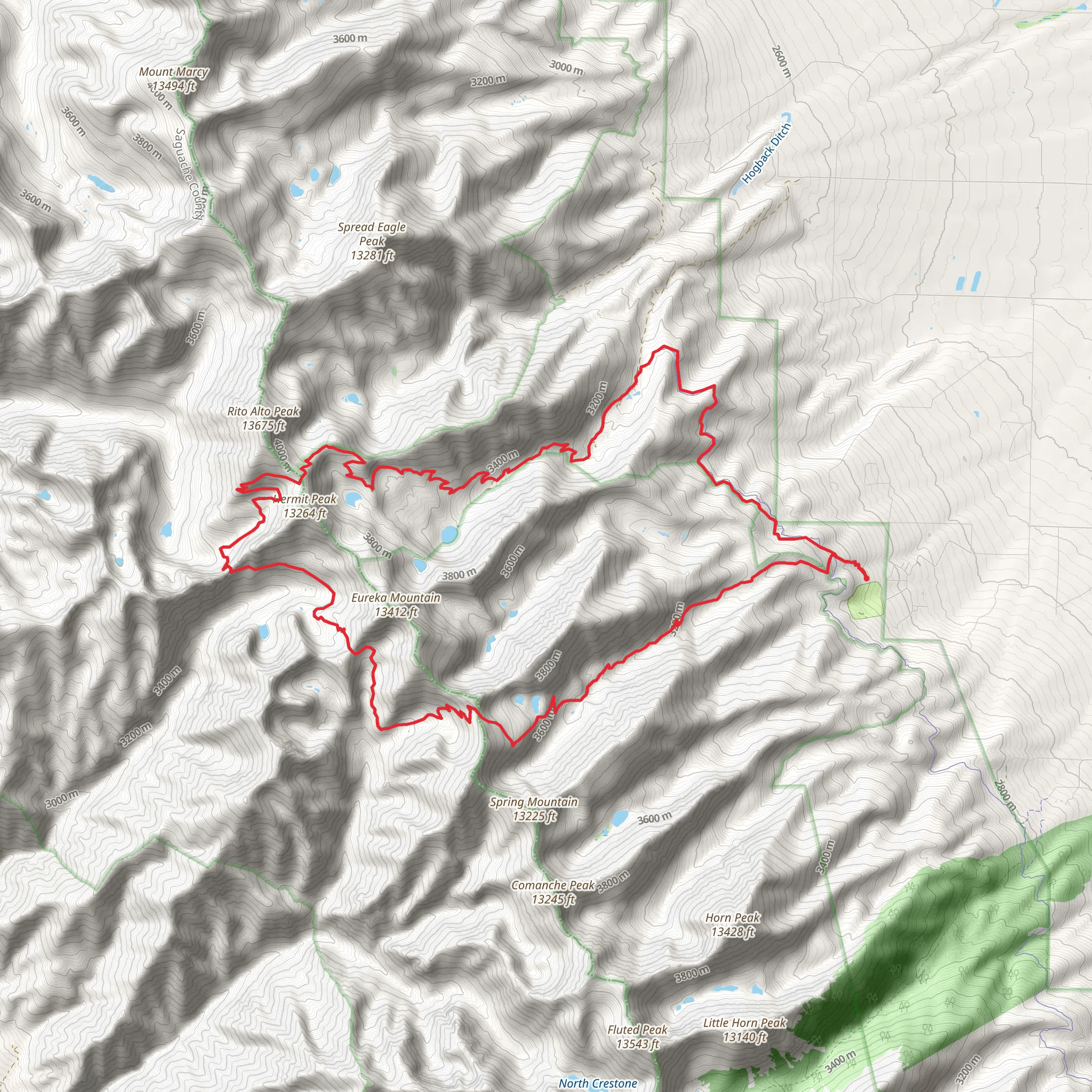 Horseshoe Lake and Venable Lakes Loop via Venable Trail | Custer