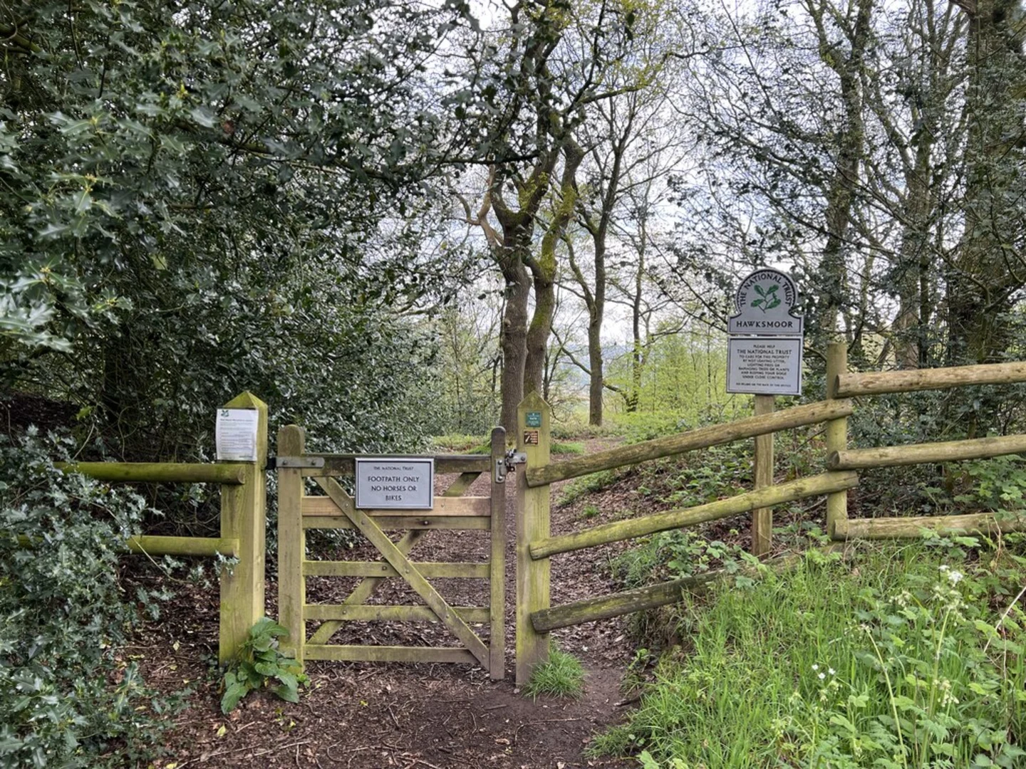 An image depicting the trail National Trust - Hawksmoor Short Loop and its surrounding area.