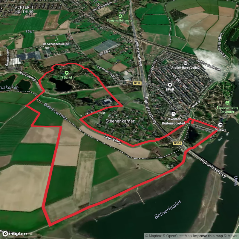 Bolwerks Plas and Steenenkamer Loop