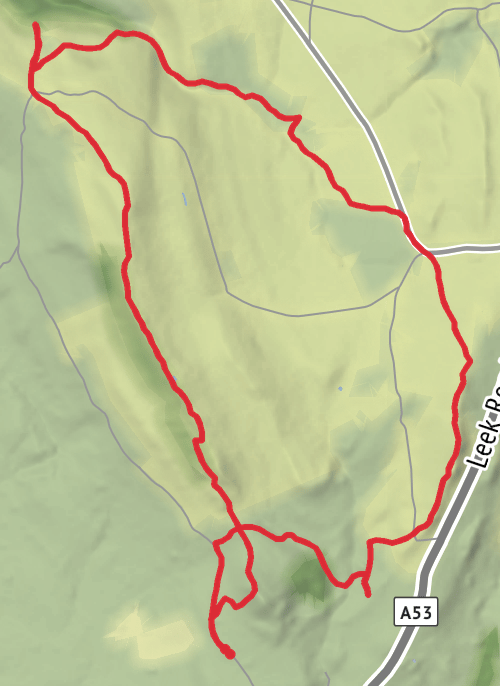The roaches hen cloud and ranshaw  mobile static map