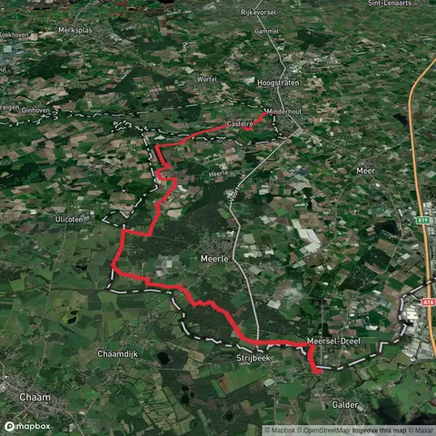 Markweg to Torenakker via Mark Weg and Gouverneursbos