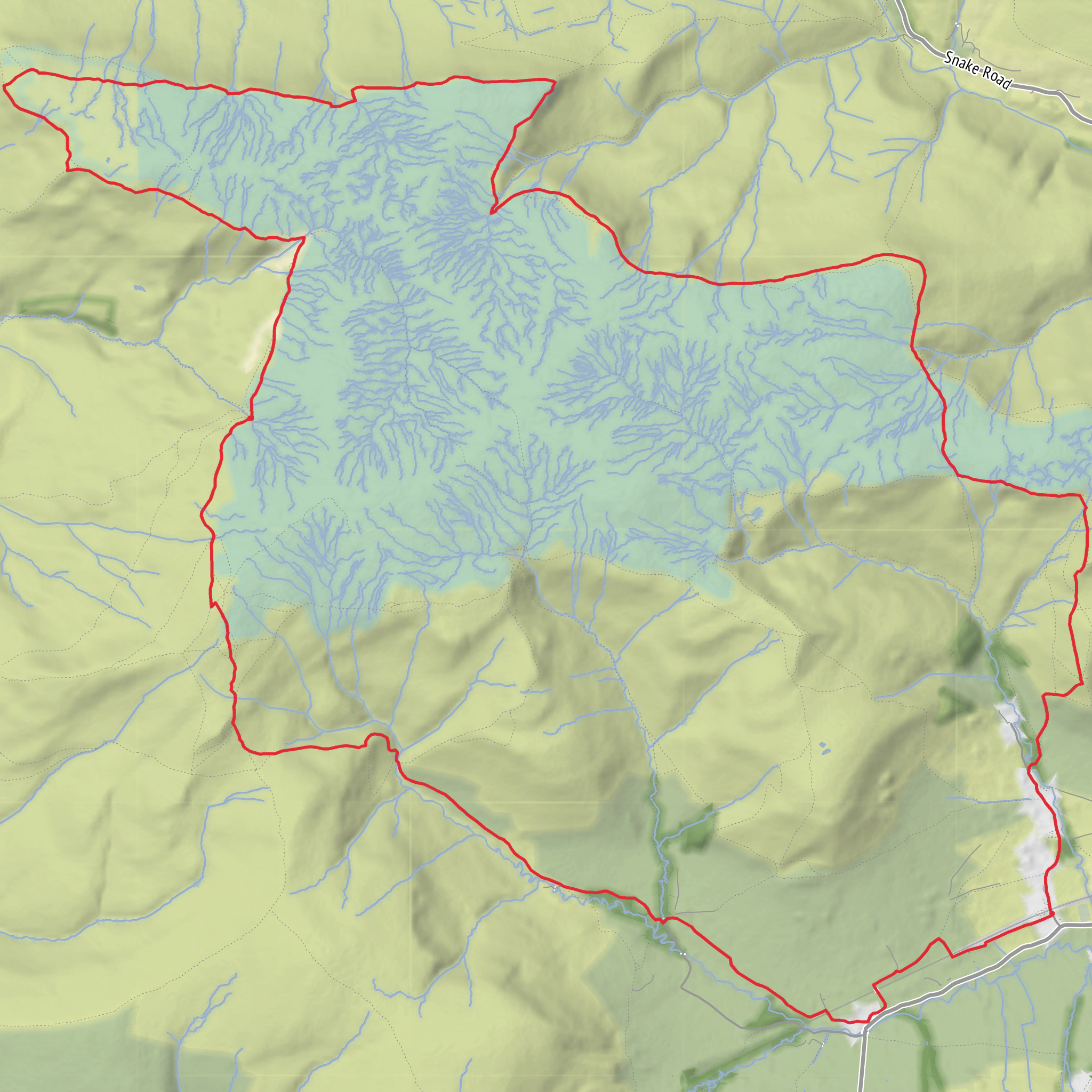Kinder Scout Loop from Edale via Nether Tor and Kinder Downfall mobile static map