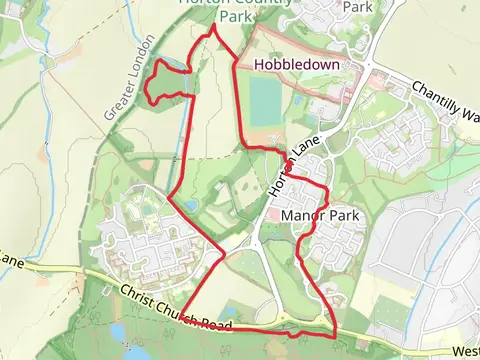 Pond Wood via Thames Down Link