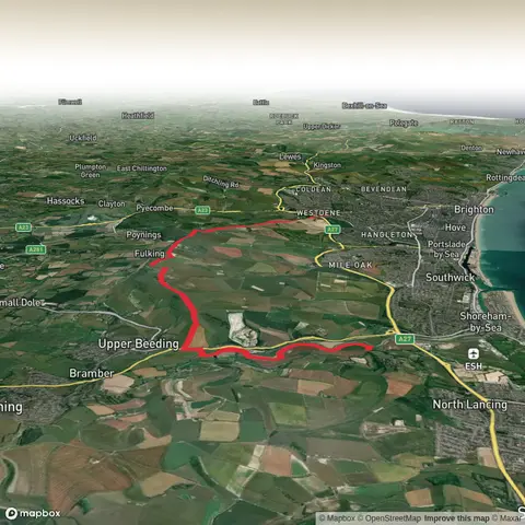 Hike from Shoreham Adur to Hilltop Cafe