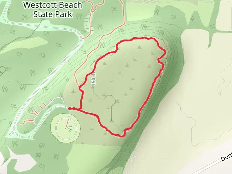 Westcott Beach State Park Loop