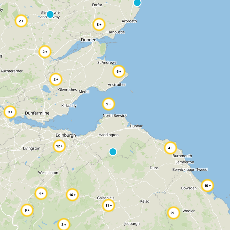 East Lothian Static Map