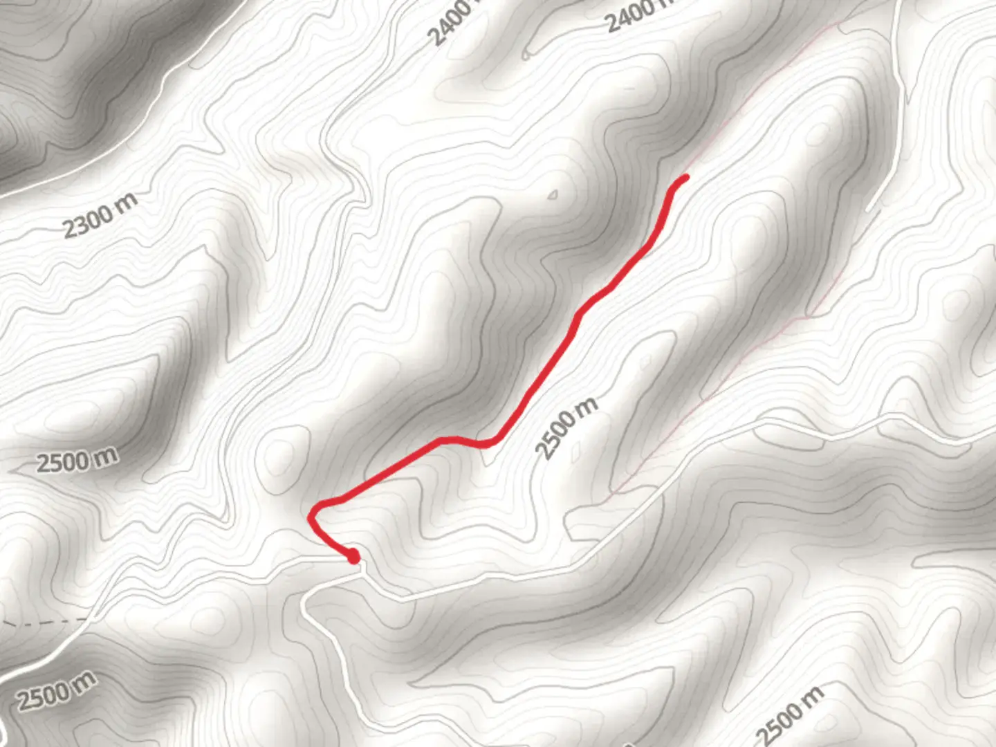 An image depicting the trail Prestridge Trail West and its surrounding area.