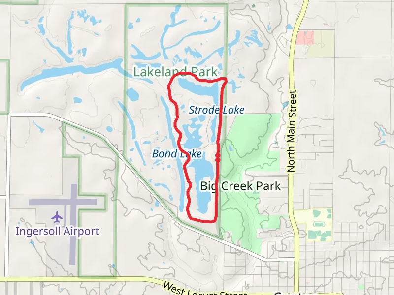 Veterans Lake and Fitch Lake Loop