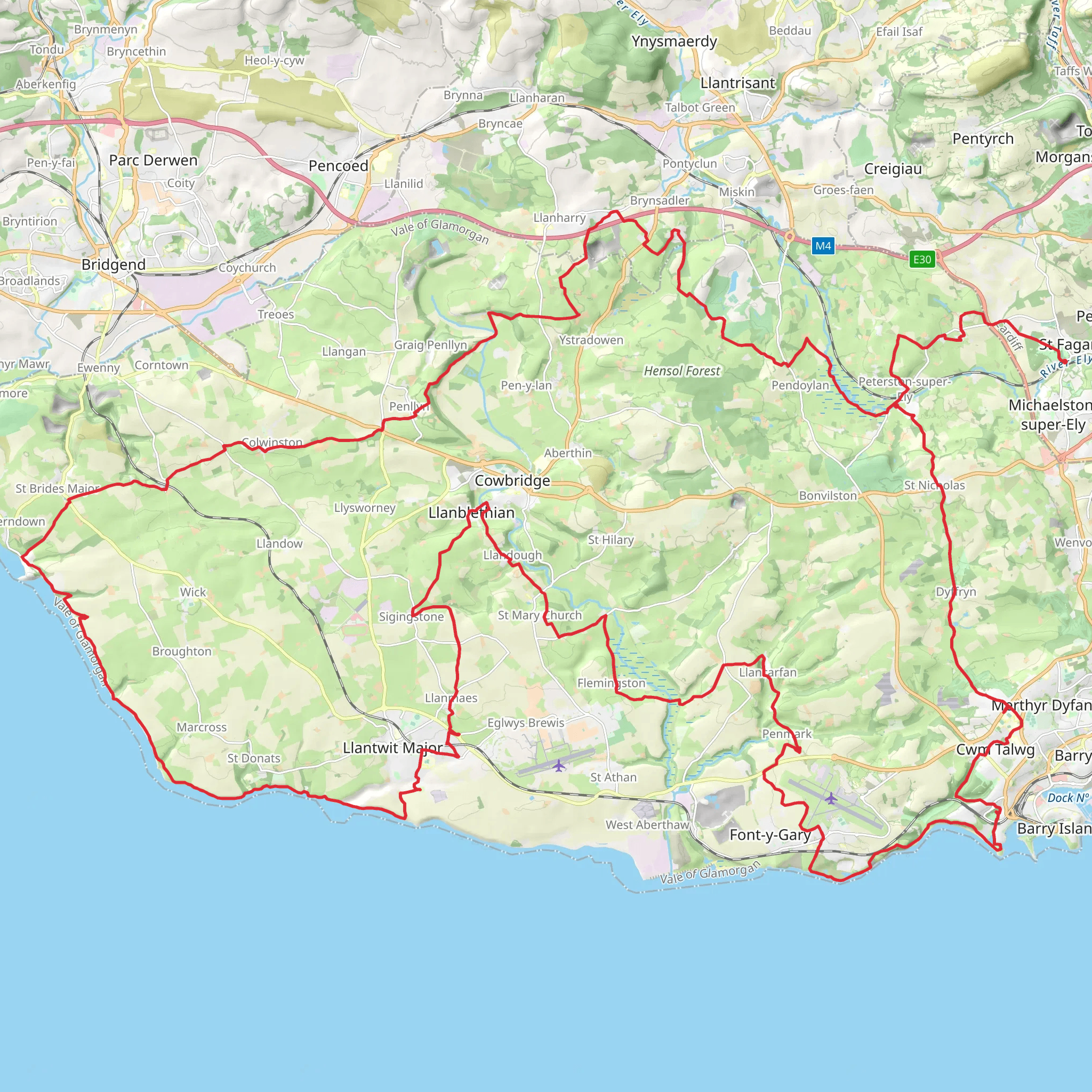 Millennium Heritage Trail mobile static map