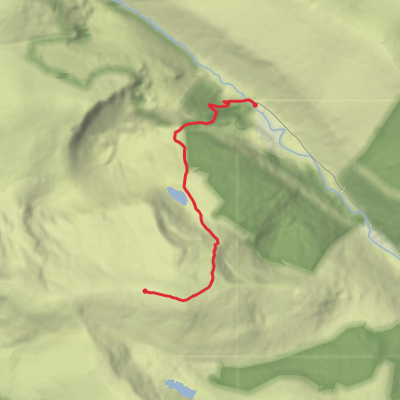 A map preview of the recording Untitled recording.