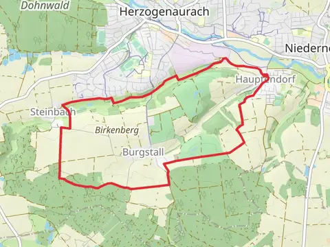 Aurach Weg and Rotpunkt Loop