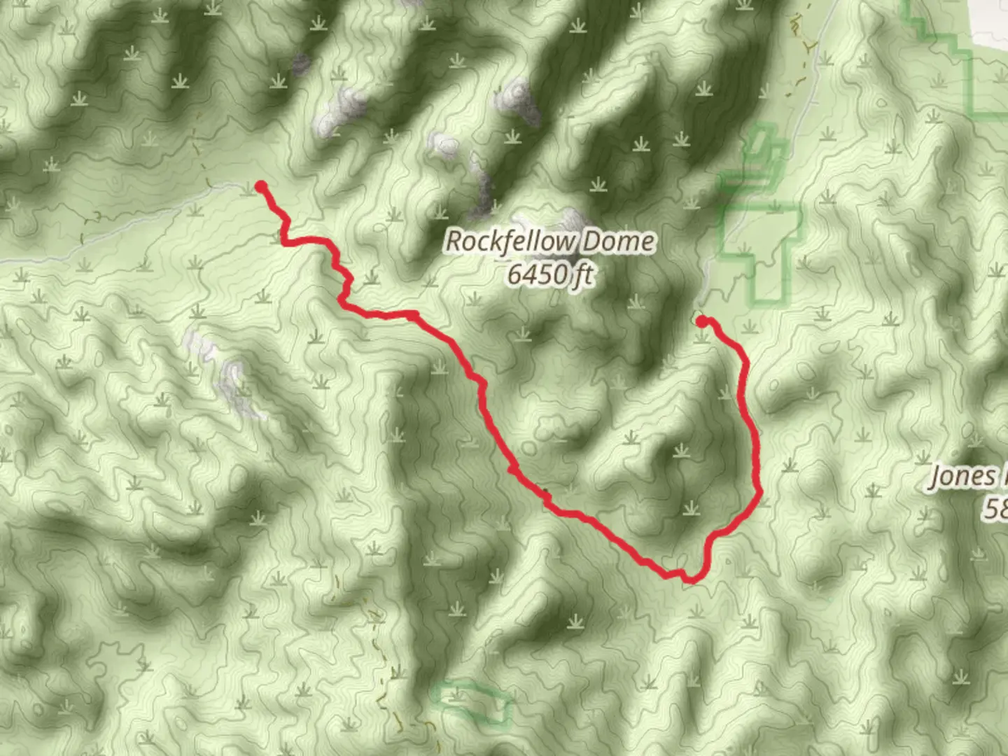 An image depicting the trail Sky Island Tranverse and its surrounding area.