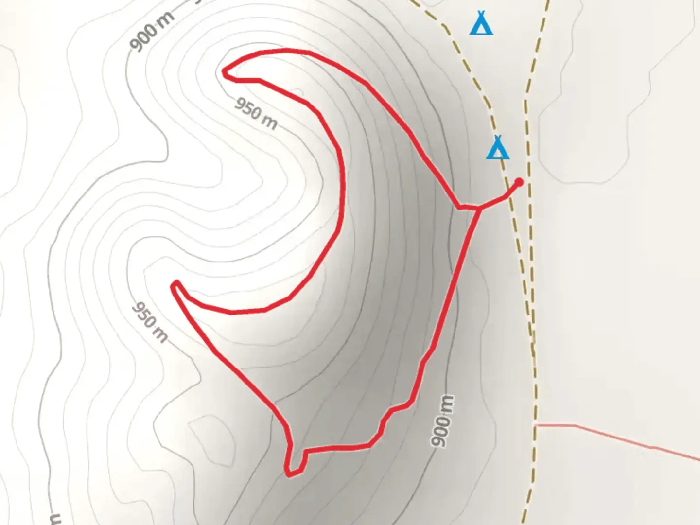 An image depicting the trail Indian Springs Trail Loop and its surrounding area.