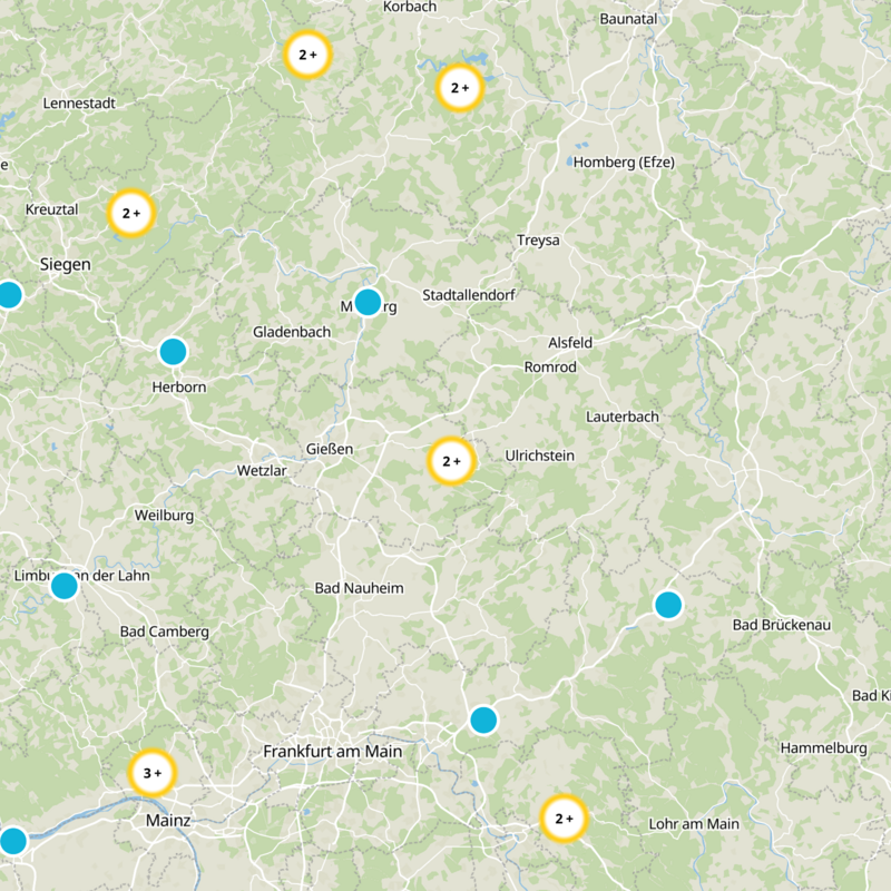 Gießen Static Map