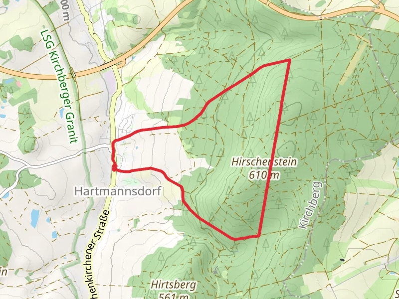 Fürstenweg and Krummer Weg Loop