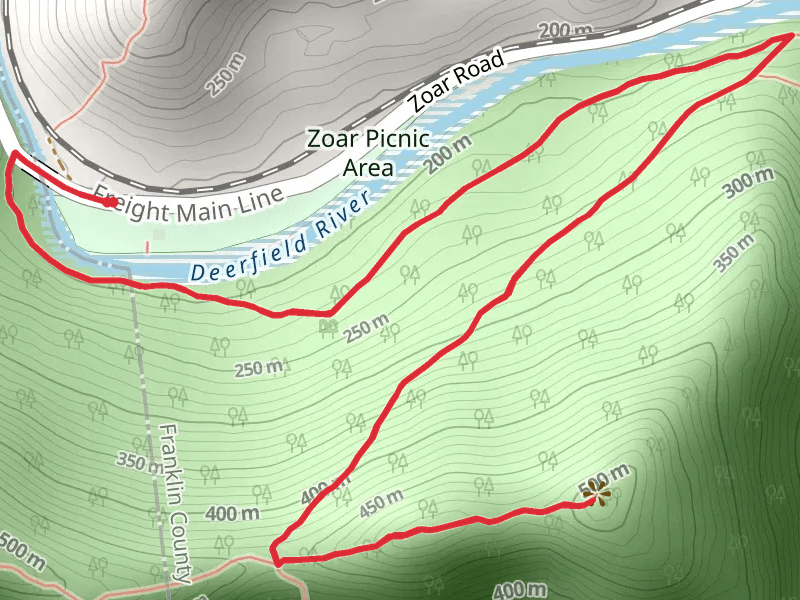 Todd Mountain via Zoar Picnic Area