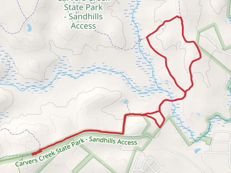 Longleaf Pine and Fox Squirrel Loop Trail