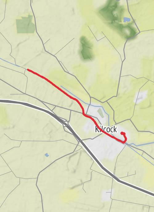 County Kildare Running mobile static map