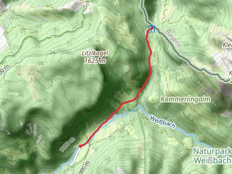 Hirschbichl to Stockklaus via Landschaftserlebnisweg