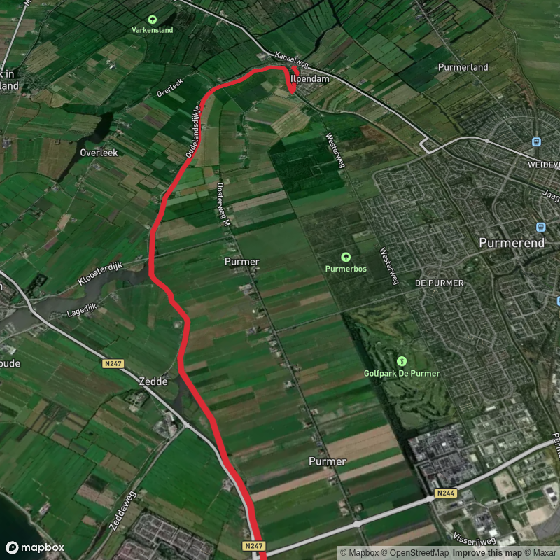 Edam to Ilpendam via Hekken Route