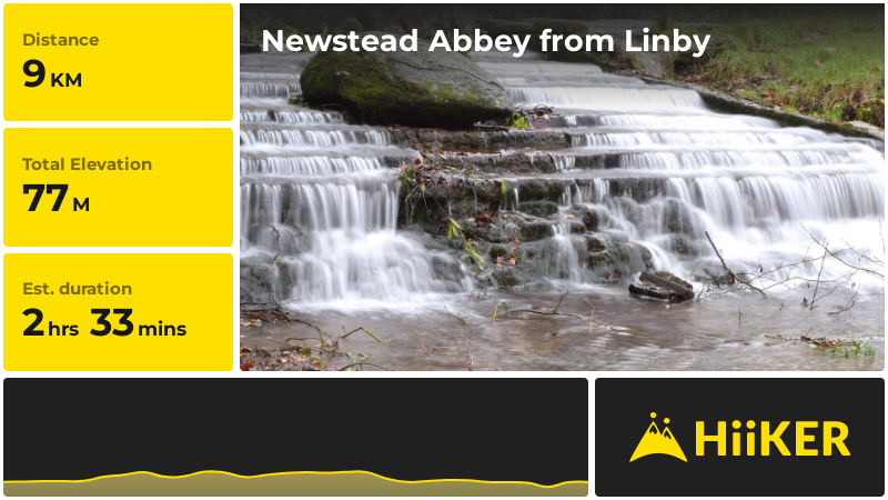 Newstead Abbey from Linby | Nottinghamshire | England