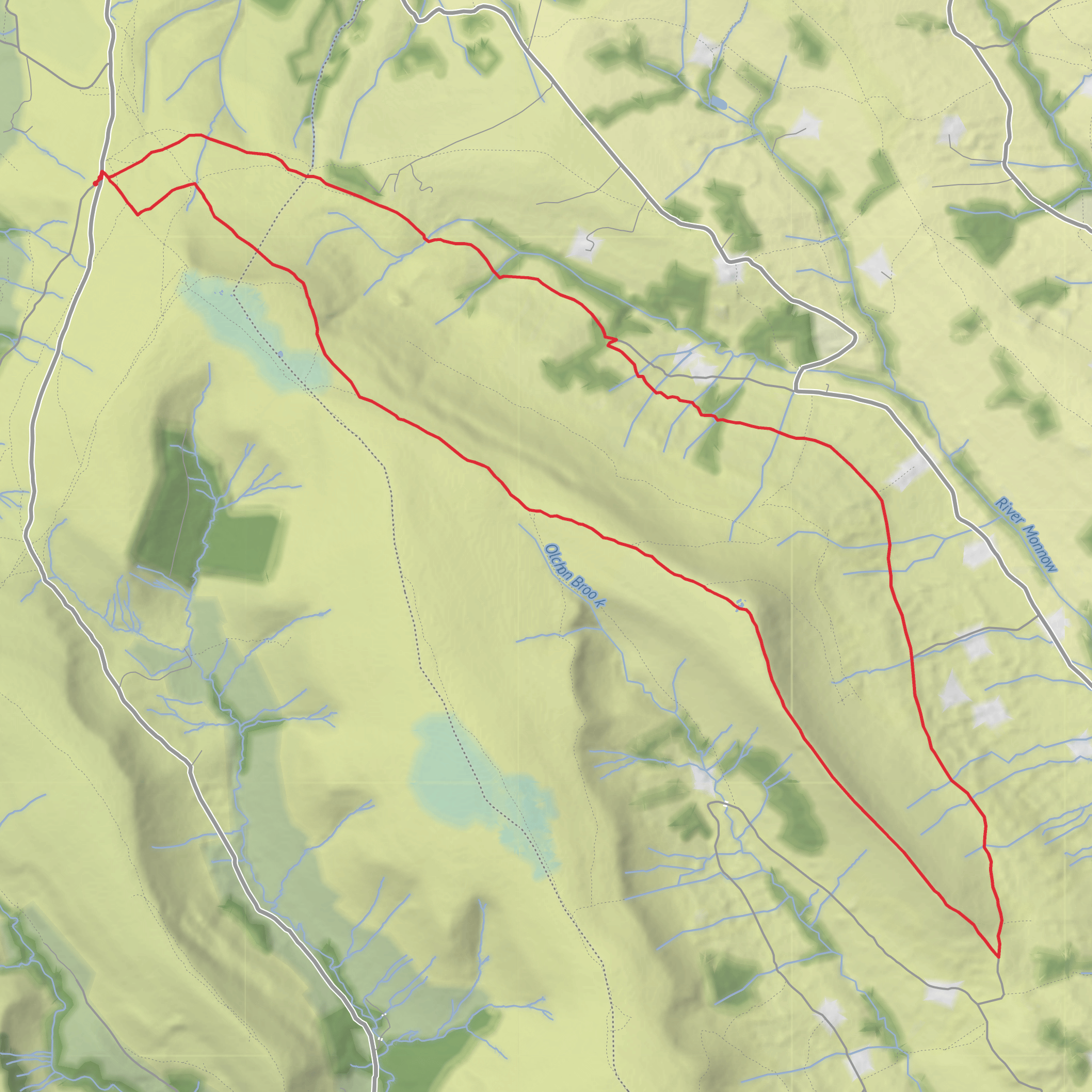 Black Hill Loop mobile static map