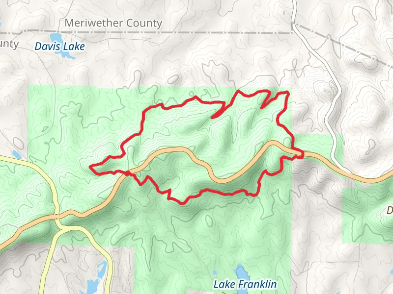 Pine Mountain Trail and Sawtooth Loop Trail