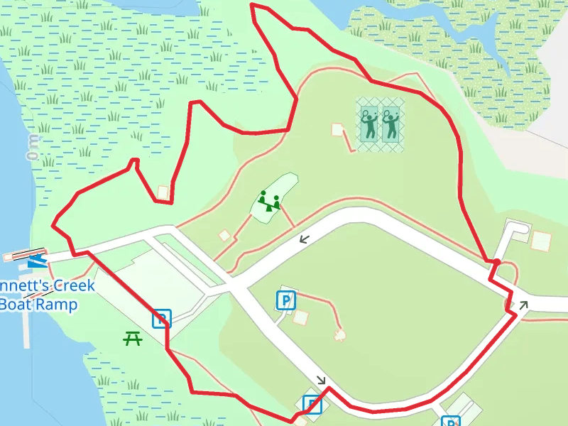 Bennetts Creek Park Road Loop