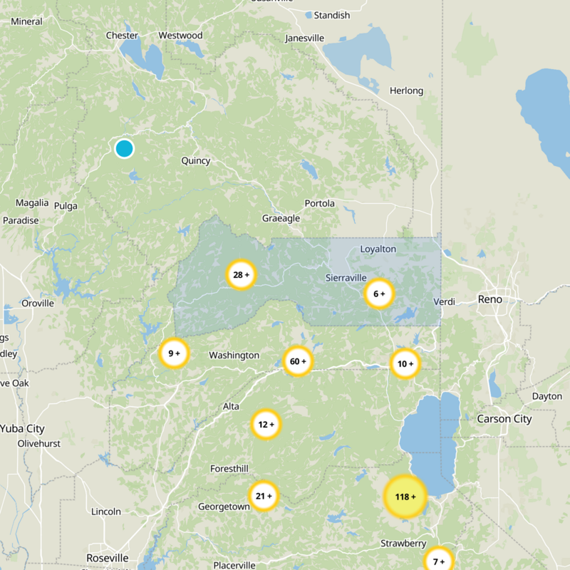 Sierra County Static Map