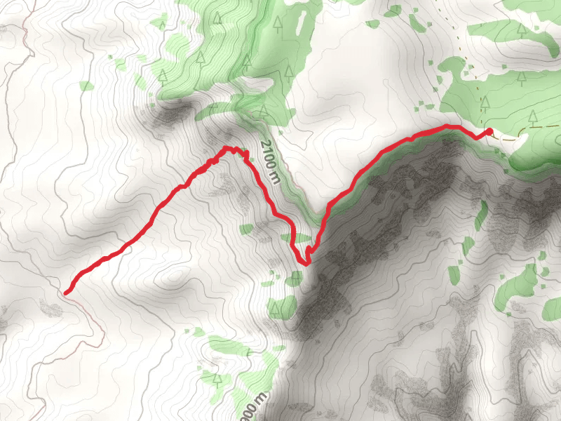 Bill Hall Trail mobile static map