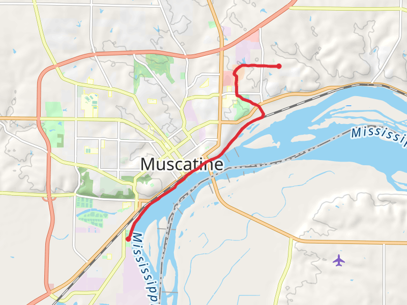 Running River Trail System - Riverside Park