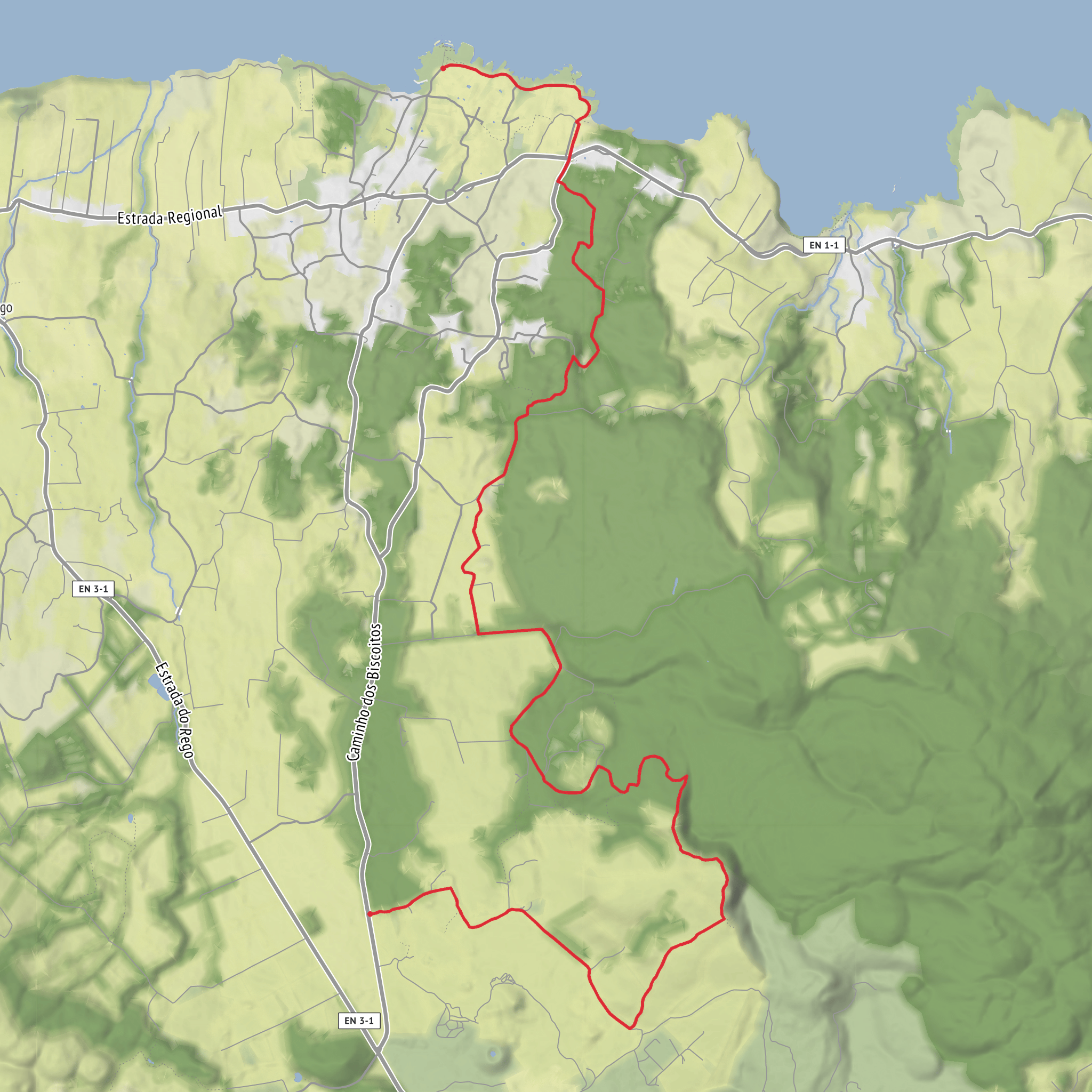 Malha Grande and Trincheriras Militares mobile static map