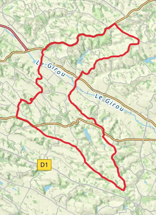 Gauré Cyclisme mobile static map