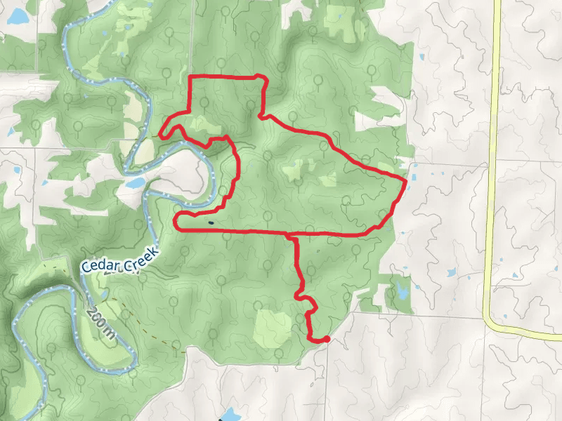 Cedar Creek Trail - Smith Creek Loop
