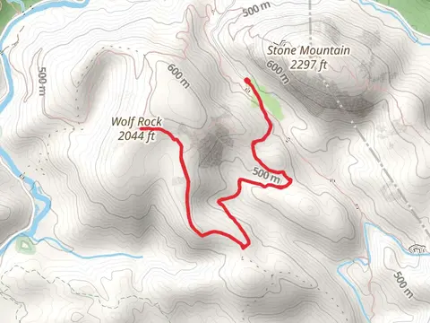 Wolf Rock via Blackjack Ridge Trail