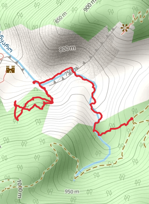 Hike on Hike from Karsani mobile static map