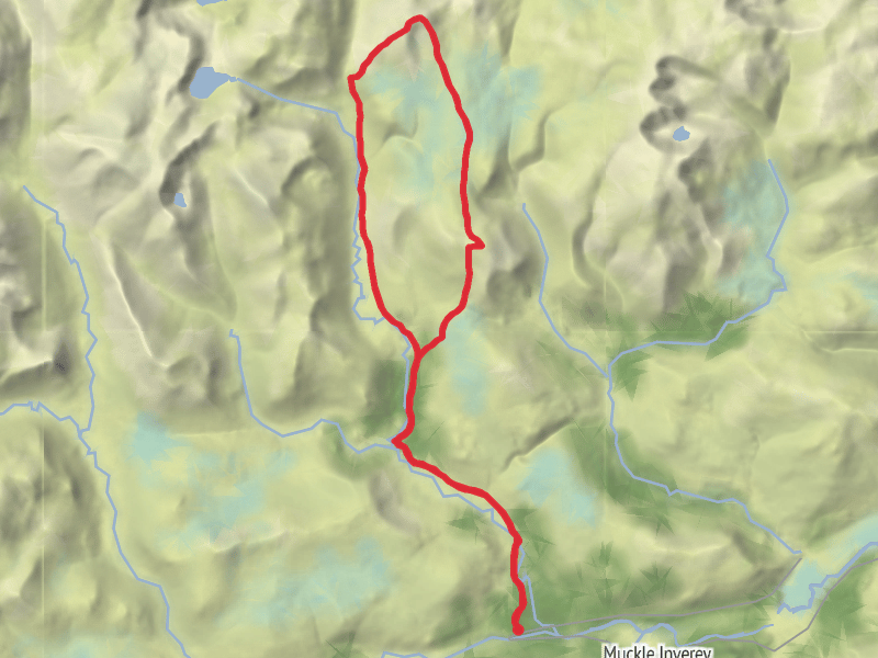 Hike on Beinn Bhreac & Beinn a Chaorainn  thumbnail