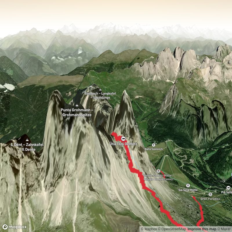 Hike 1 - Piz Sella - Ciaulong | Sassolungo Cable Cars